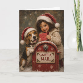 Cartão Uma Pequena Carta para o Papai Noel