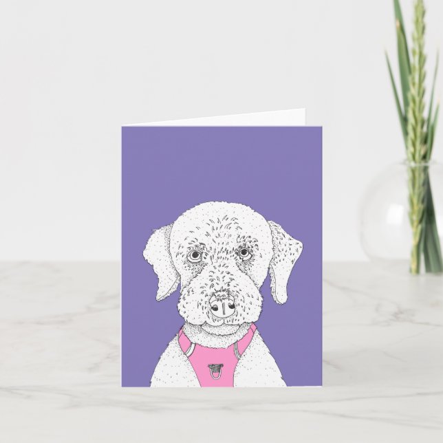 Cartão Uma Porta Chamada Peach (Frente)