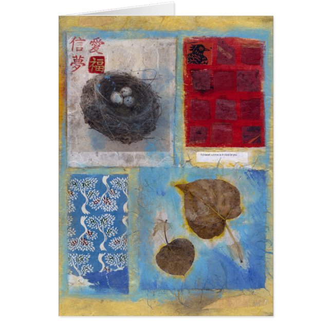 Cartão Uma surpresa agradável está na loja para você (Frente)