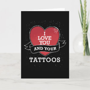 Cartão Uma Tatuagem no Dia dos Namorados