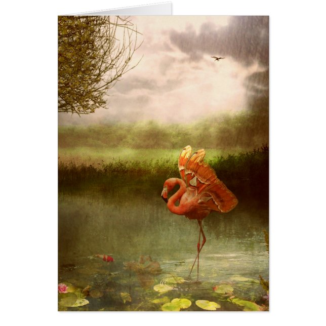 Cartão Umas coisas mais estranhas aconteceram (Frente)