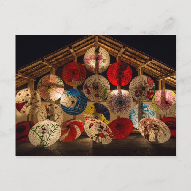 Cartão Umbrellas Japonês (Frente)