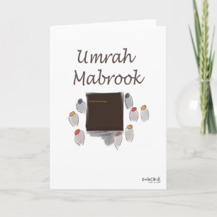 Cartão Umrah Mabrook