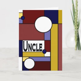 Cartão Uncle - Happy Father's Day to Original