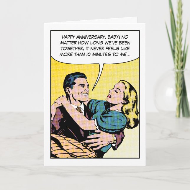 Cartão Underwater Anniversary (Frente)