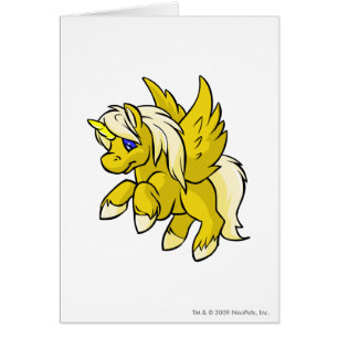 Cartão Uni amarelo