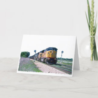 Cartão União o Pacífico Railroadiana