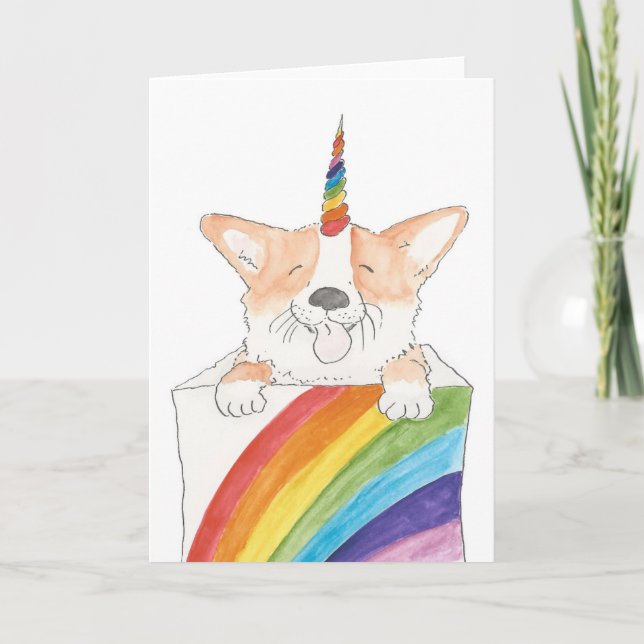 cartão Unicorgi (Frente)