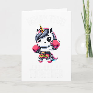 Cartão Unicorn Muay Thai - Kickboxing e Unicorn Thai Bo