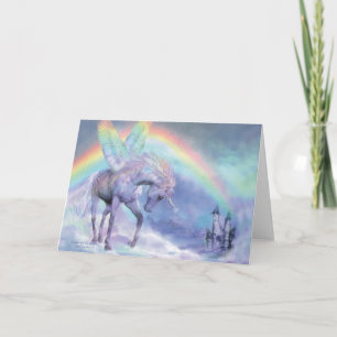 Cartão Unicorn Of The Rainbow ArtCard
