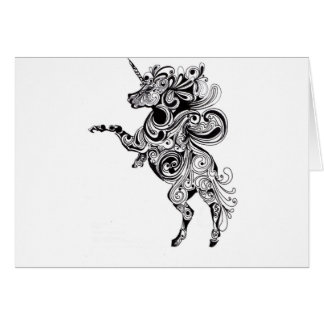 Cartão unicórnio
