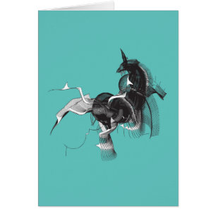 Cartão Unicórnio Digital