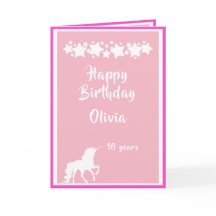 Unicórnio rosado e branco com estrelas