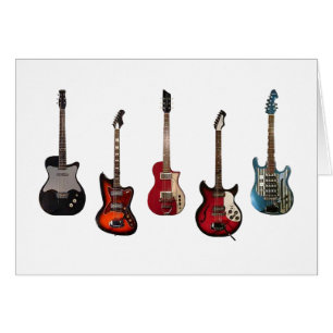 Cartão Unidade da guitarra