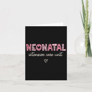 Cartão Unidade de Terapia Intensiva Neonatal Enfermeira N