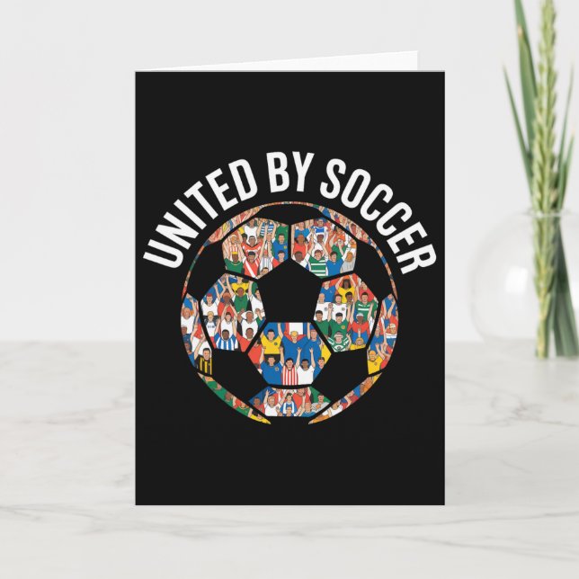 Cartão Unidos Pelo Futebol Fã Multicultural _3  (Frente)
