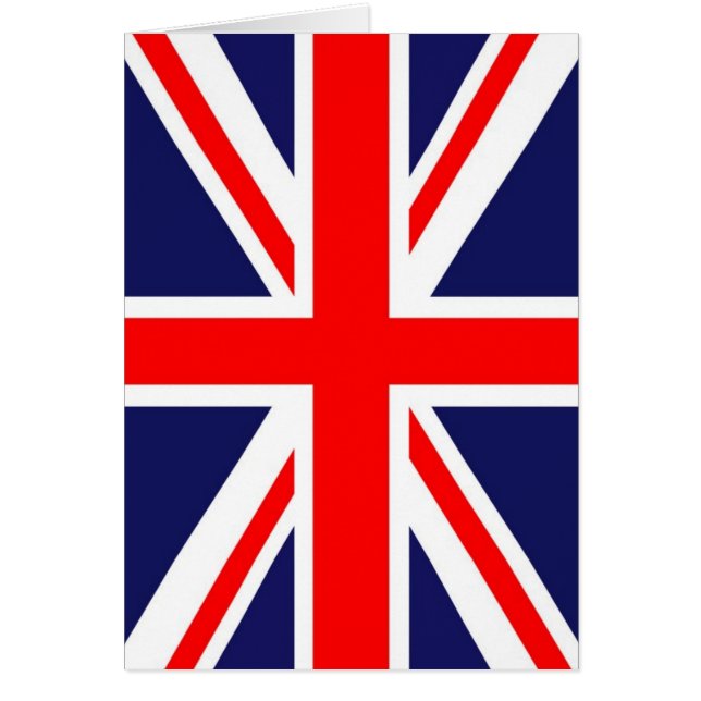 Cartão Union Jack (Frente)
