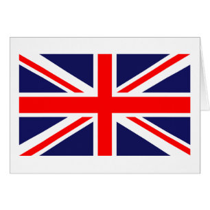 Cartão Union Jack clássico