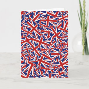 Cartão Union Jack Collage