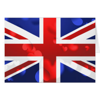 Cartão Union Jack Love