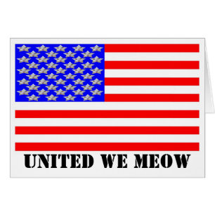 Cartão United We Meow