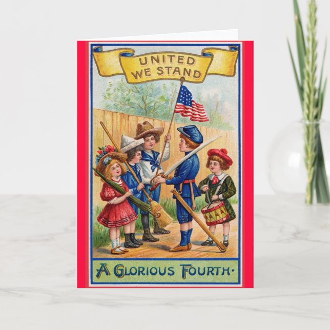 Cartão United We Stand Greeting Card (Frente)