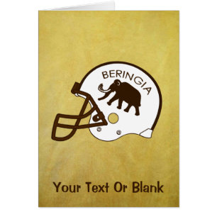 Cartão Universidade de Beringia Mammoth