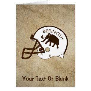 Cartão Universidade de Beringia Mammoth