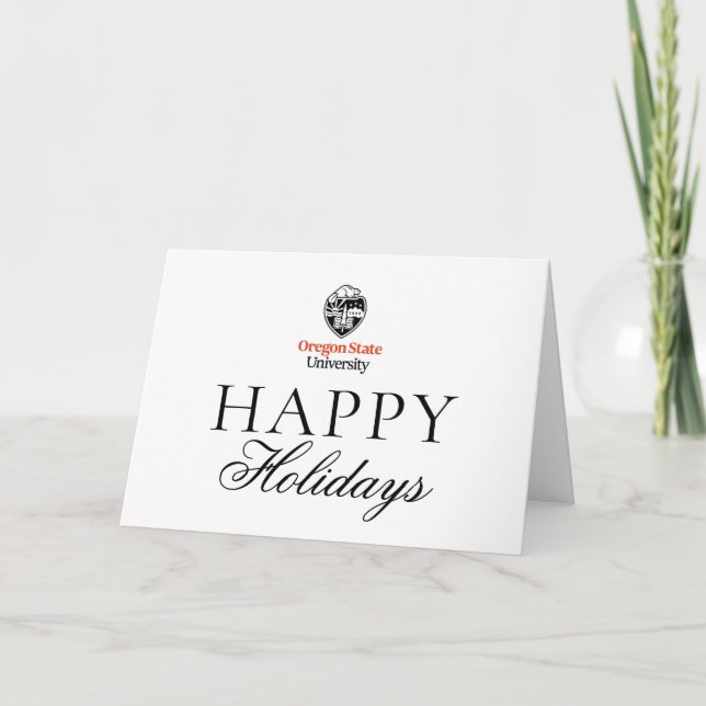 Cartão Universidade Estadual de Oregon (Frente)