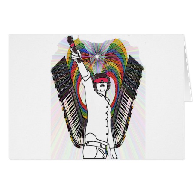 Cartão Universo árctico (Frente Horizontal)