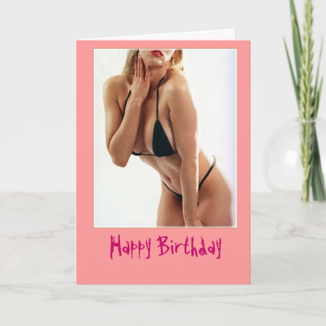 Cartão Untitled-5 copy, Happy Birthday (Frente)