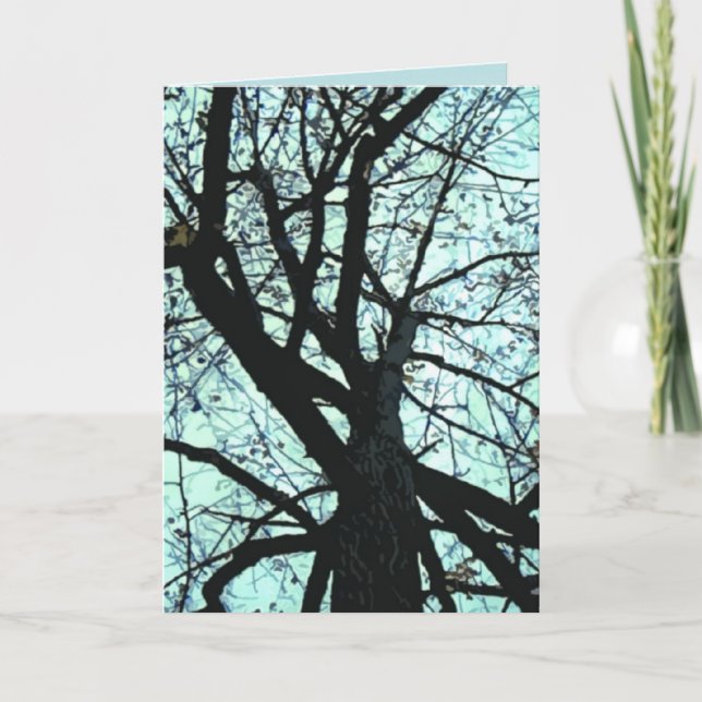 Cartão Up the Tree Birthday (Frente)