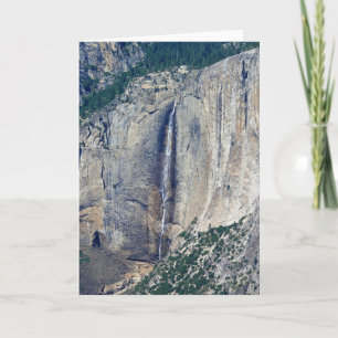 Cartão Upper Yosemite Falls, Parque Nacional de Yosemite,
