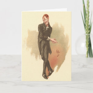 Cartão Uriah Heep por Kyd do David Copperfield, de Dicken