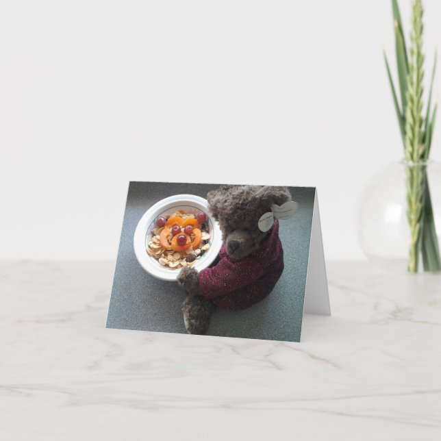 Cartão Ursinho (Frente)