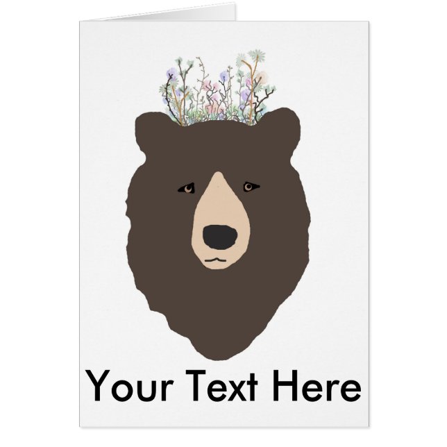 Cartão Urso (Frente)