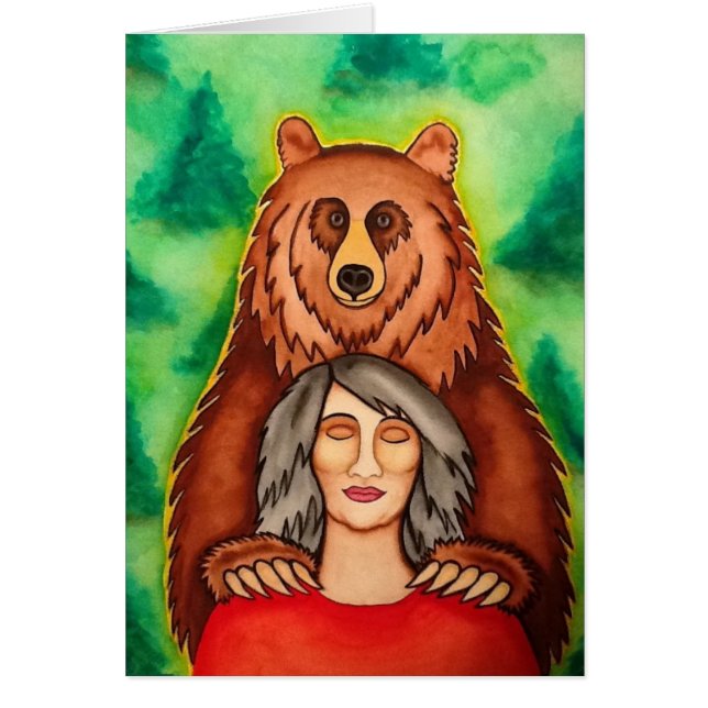 Cartão Urso da medicina (Frente)