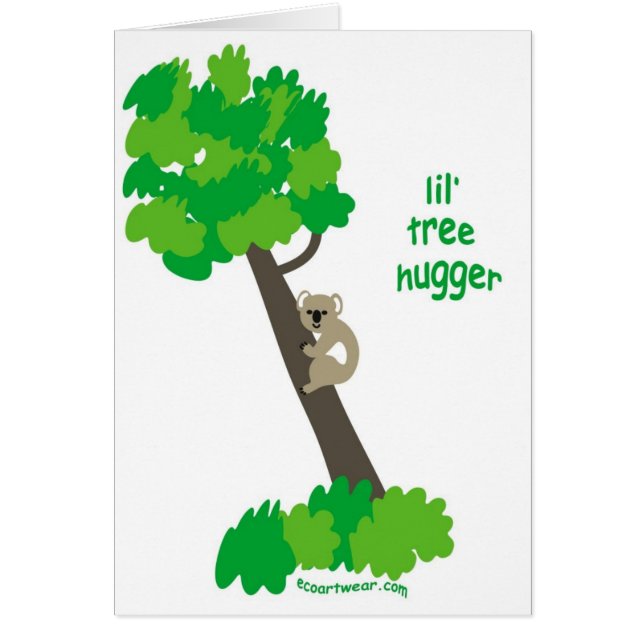 Cartão Urso de Koala (Frente)