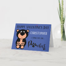 Urso Personalizado Fofo Feliz Dia dos Namorados No
