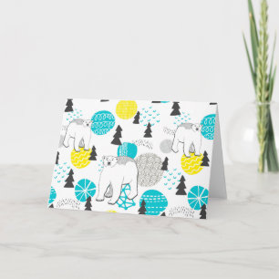 Cartão Urso polar
