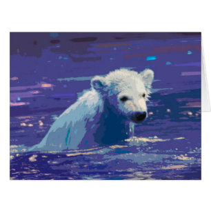 Cartão Urso Polar 2014-0905