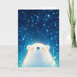 Cartão Urso Polar Conteúdo