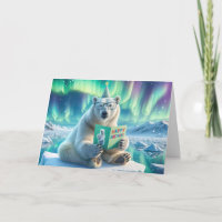 Urso Polar de Aniversário em um Iceberg