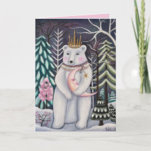 Urso Polar Whimsso e Arte Invernal da Lua