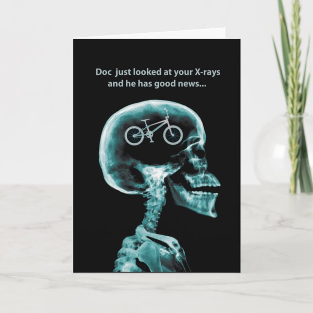 Cartão USA BMX Get Well Card (Frente)