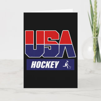 Cartão Usa Team Sports Men's Hockey 