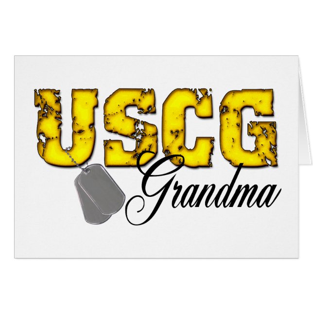 Cartão uscg99avó (Frente Horizontal)