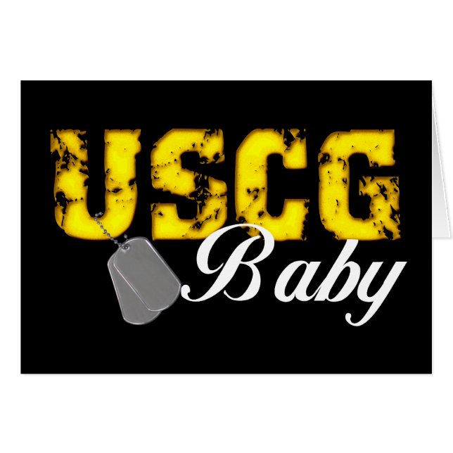Cartão uscg99babyblk (Frente Horizontal)