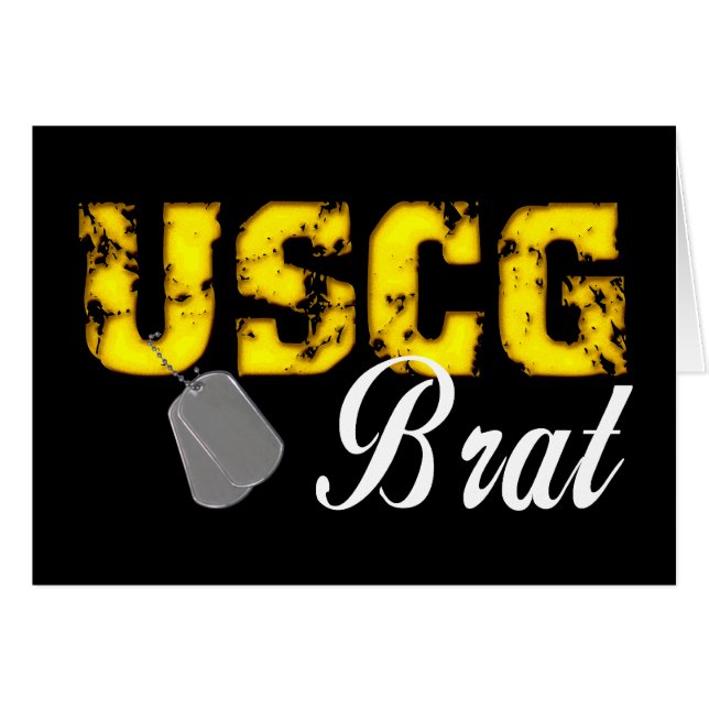 Cartão uscg99bratblk (Frente Horizontal)