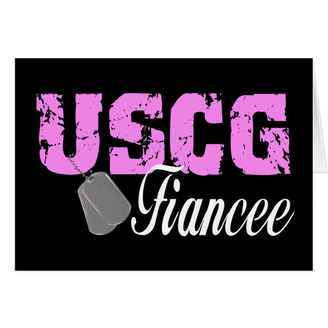 Cartão uscg99fiancee2blk (Frente Horizontal)